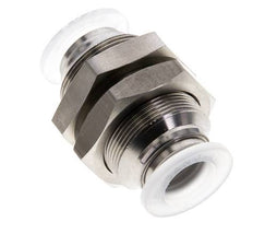 raccord enfichable de 12 mm Acier inoxydable/PA EPDM/PTFE Bulkhead