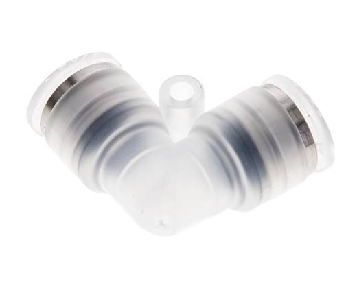 raccord enfichable coudé 90deg 8mm PA EPDM/PTFE