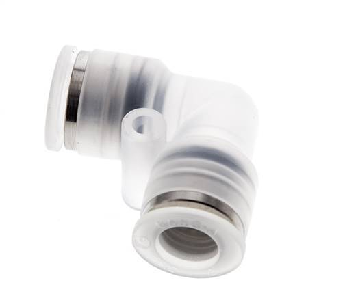 raccord enfichable coudé 90deg 8mm PA EPDM/PTFE