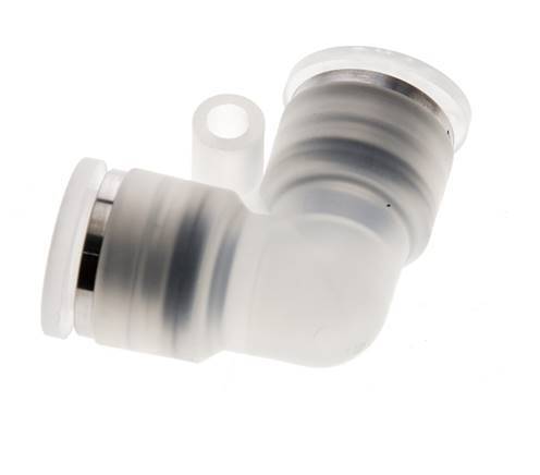 raccord enfichable coudé 90deg 10mm PA EPDM/PTFE