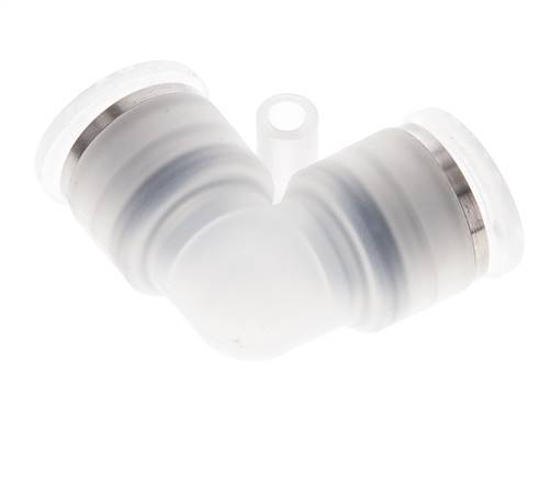 raccord enfichable coudé 90deg 12mm PA EPDM/PTFE