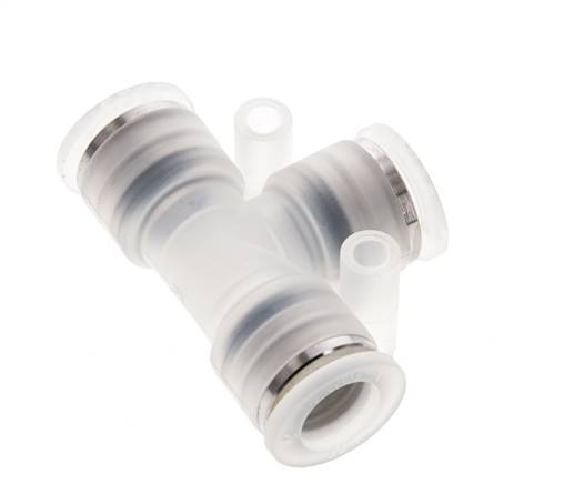 raccord enfichable en T 10mm PA EPDM FDA