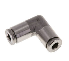 Raccord enfichable coudé 90deg 4mm Acier inoxydable FKM