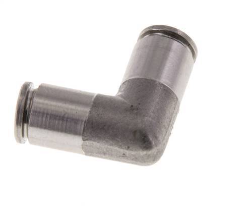 Raccord enfichable coudé 90deg 4mm Acier inoxydable FKM