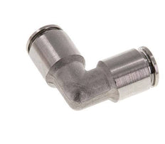 Raccord enfichable coudé 90deg 6mm Acier inoxydable FKM