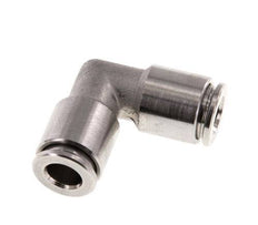 Raccord enfichable coudé 90deg 6mm Acier inoxydable FKM