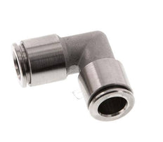 Raccord enfichable coudé 90deg 8mm Acier inoxydable FKM