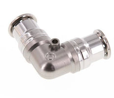 Raccord enfichable coudé 90deg 16mm Acier inoxydable FKM