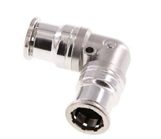 Raccord enfichable coudé 90deg 16mm Acier inoxydable FKM