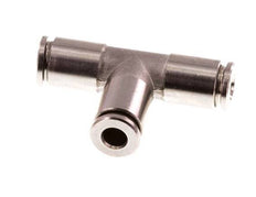 Raccord enfichable en T 4mm Acier inoxydable FKM