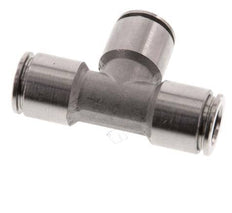 Raccord enfichable en Té 8mm Acier inoxydable FKM