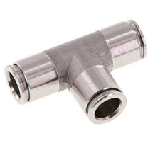 Raccord enfichable en T 10mm Acier inoxydable FKM