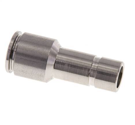 Raccord enfichable 8mm x 10mm avec bouchon en acier inoxydable FKM