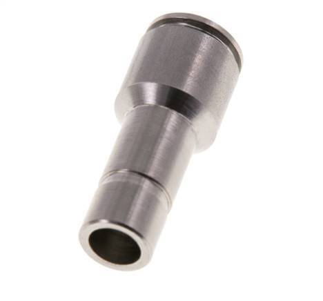 Raccord enfichable 8mm x 10mm avec bouchon en acier inoxydable FKM