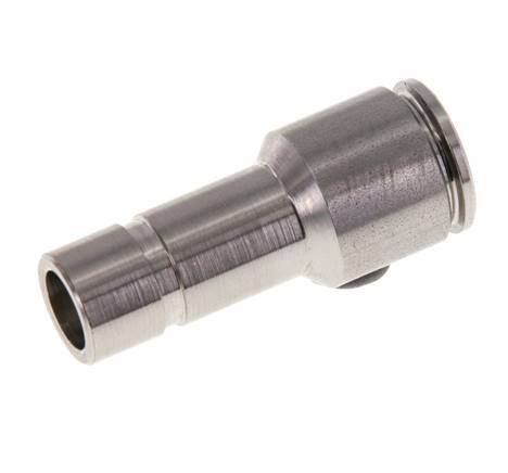 Raccord enfichable 8mm x 10mm avec bouchon en acier inoxydable FKM