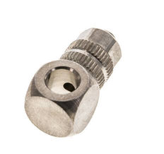 4.3x3 & M5 Nickel plated Brass Banjo Push-on Fitting [2 Pieces]