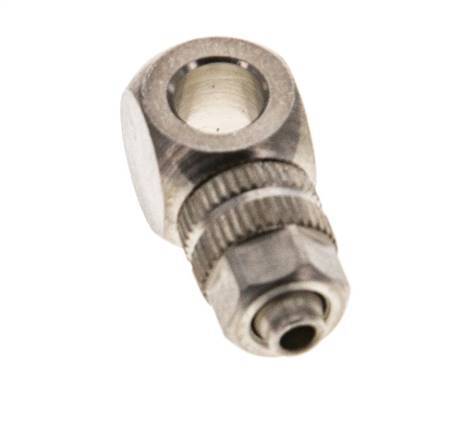 4.3x3 & M5 Laiton nickele Banjo Push-on Fitting [2 Pieces]