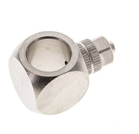 4.3x3 & G1/8'' Raccord Banjo Push-on en laiton nickele [2 Pièces]