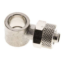 8x6 & G1/8'' Raccord Banjo à poussoir en laiton nickele [2 Pièces]