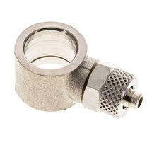 6x4 & G1/4'' Nickel plated Brass Banjo Push-on Fitting [2 Pieces]