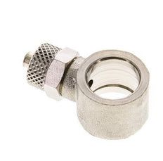 6x4 & G1/4'' Nickel plated Brass Banjo Push-on Fitting [2 Pieces]