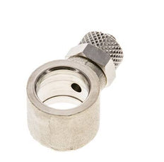 6x4 & G1/4'' Nickel plated Brass Banjo Push-on Fitting [2 Pieces]