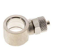 6x4 & G1/4'' Nickel plated Brass Banjo Push-on Fitting [2 Pieces]