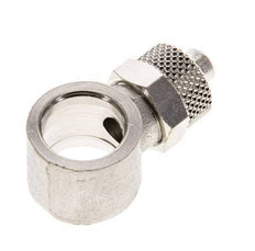8x6 & G1/4'' Raccord Banjo à poussoir en laiton nickele [2 Pièces]