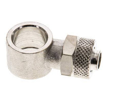 10x8 & G1/4'' Raccord Banjo à poussoir en laiton nickele [2 Pièces]