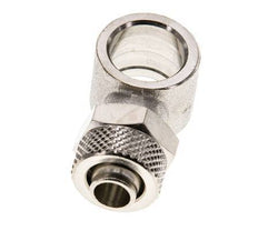 10x8 & G1/4'' Raccord Banjo à poussoir en laiton nickele [2 Pièces]