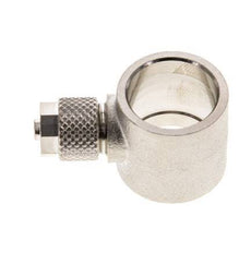 6x4 & G3/8'' Raccord Banjo à poussoir en laiton nickele [2 Pièces]