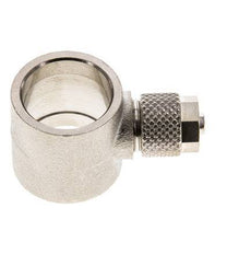 6x4 & G3/8'' Raccord Banjo à poussoir en laiton nickele [2 Pièces]