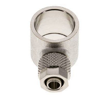 8x6 & G3/8'' Raccord Banjo à poussoir en laiton nickele [2 Pièces]