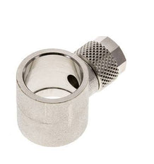 8x6 & G3/8'' Raccord Banjo à poussoir en laiton nickele [2 Pièces]