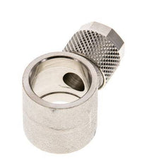 10x8 & G3/8'' Raccord Banjo à poussoir en laiton nickele [2 Pièces]