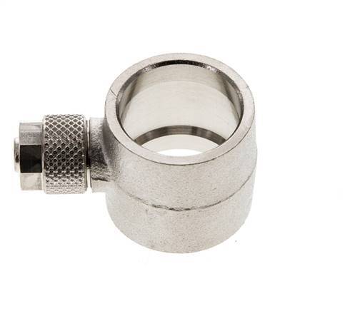 8x6 & G1/2'' Raccord Banjo à poussoir en laiton nickele [2 Pièces]