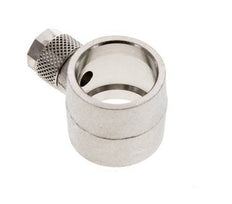 8x6 & G1/2'' Raccord Banjo à poussoir en laiton nickele [2 Pièces]