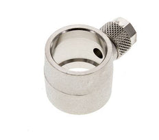 8x6 & G1/2'' Raccord Banjo à poussoir en laiton nickele [2 Pièces]