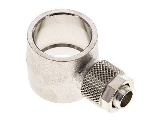 10x8 & G1/2'' Raccord Banjo à poussoir en laiton nickele [2 Pièces]