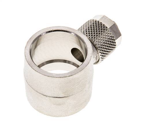 10x8 & G1/2'' Raccord Banjo à poussoir en laiton nickele [2 Pièces]