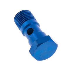 Boulon Banjo 1 voie en aluminium avec filetage mâle G1/4'' L30mm [2 pièces]