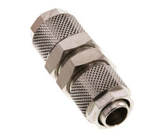 Raccord droit Push-on en laiton nickele 12x10 - Bulkhead