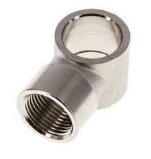 G3/8'' Raccord Banjo en laiton nickelé avec filetage femelle [2 Pièces]