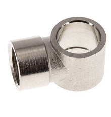 G3/8'' Raccord Banjo en laiton nickelé avec filetage femelle [2 Pièces]