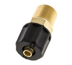 6x4 & 1/8''NPT Raccord Poussoir Droit en Laiton avec Filets Mâles [2 Pièces]