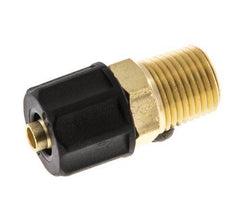 6x4 & 1/8''NPT Raccord Poussoir Droit en Laiton avec Filets Mâles [2 Pièces]