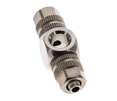 4.3x3 & M5 Laiton nickele Banjo Tee Push-on Fitting [2 Pieces]