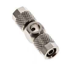 6x4 & M5 laiton nickele Banjo Tee Push-on Fitting [2 Pieces]