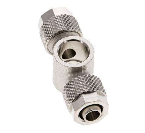 8x6 & G1/8'' Laiton nickele Banjo Tee Push-on Fitting [2 Pieces]