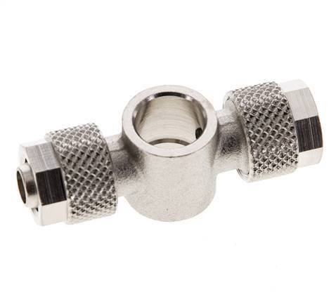 8x6 & G1/8'' Laiton nickele Banjo Tee Push-on Fitting [2 Pieces]